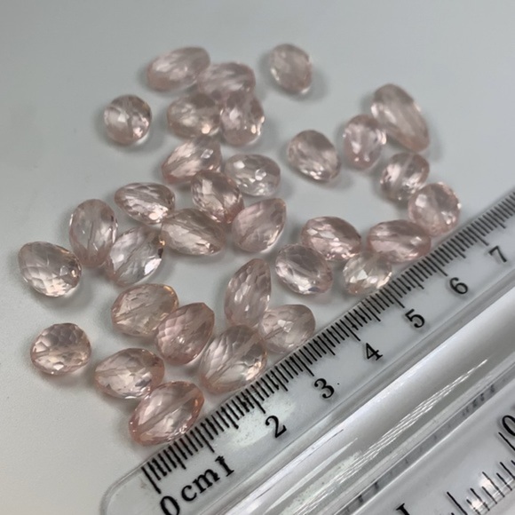 Hand Made Rose Quartz Charm Necklace - Picture 2 of 8